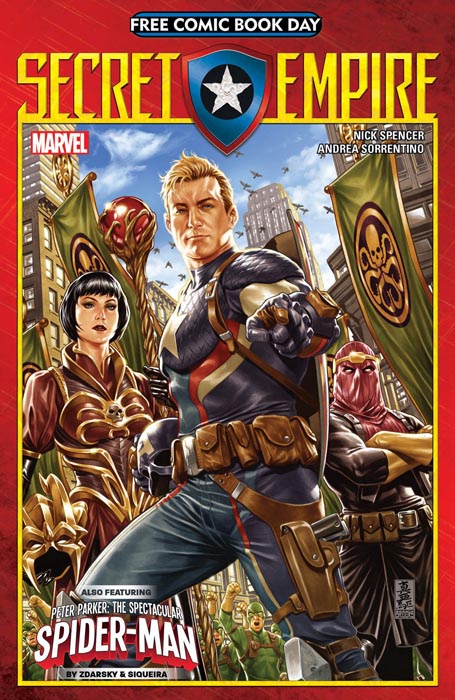 Capitán América Hydra Secret Empire Secret Empire Marvel Comics