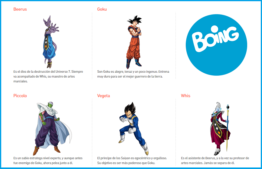 Dragon Ball Super en Boing Dragon Ball Super en Boing
