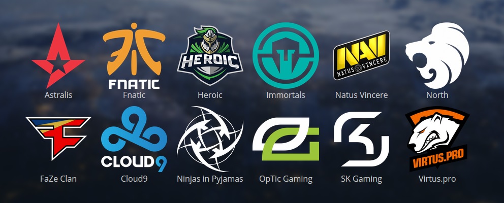 Equipos del IEM 2017 Equipos del IEM 2017