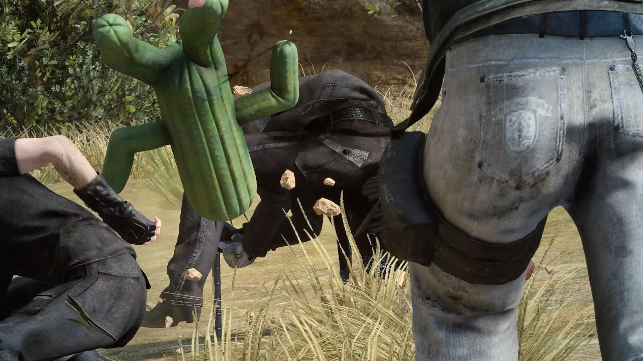 Final Fantasy XV cactilio lucha Final Fantasy XV cactilio lucha