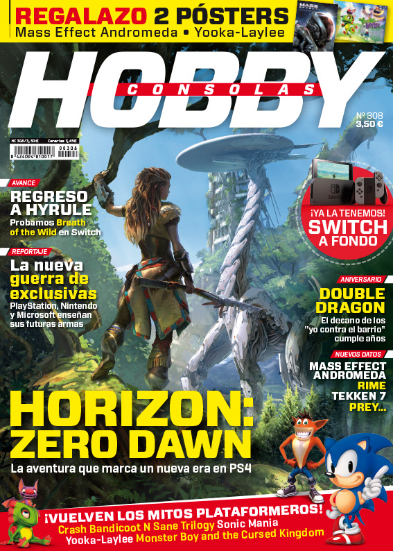 Hobby Consolas 308, ya a la venta El número 308 de Hobby Consolas, ya a la venta
