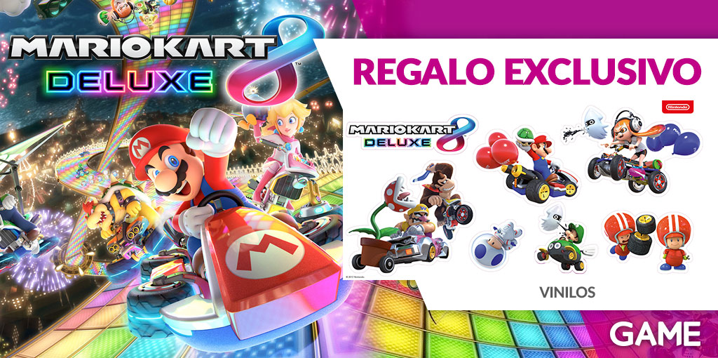 Mario Kart 8 Deluxe en GAME Mario Kart 8 Deluxe en GAME