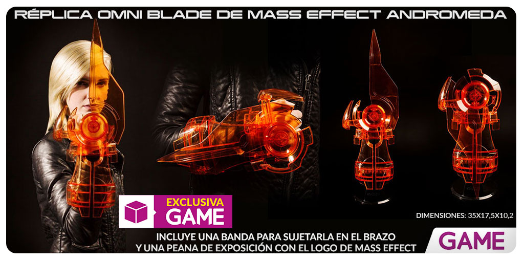 Merchandising exclusivo de Mass Effect Andromeda en GAME Merchandising exclusivo de Mass Effect Andromeda en GAME