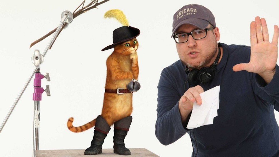 Mike Mitchell animación, gato con botas