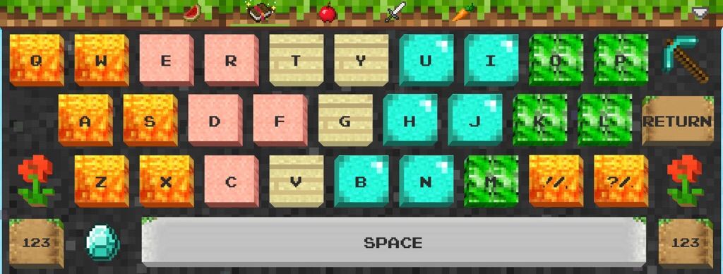 Minecraft Teclado Minecraft Teclado