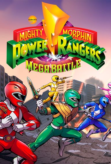 Power Rangers: Mega Battle - Carátula