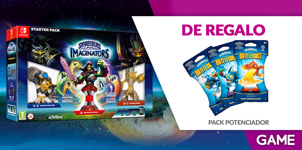 Regalo de reserva de Skylanders Imaginators para Nintendo Switch en GAME Regalo de reserva de Skylanders Imaginators para Nintendo Switch en GAME
