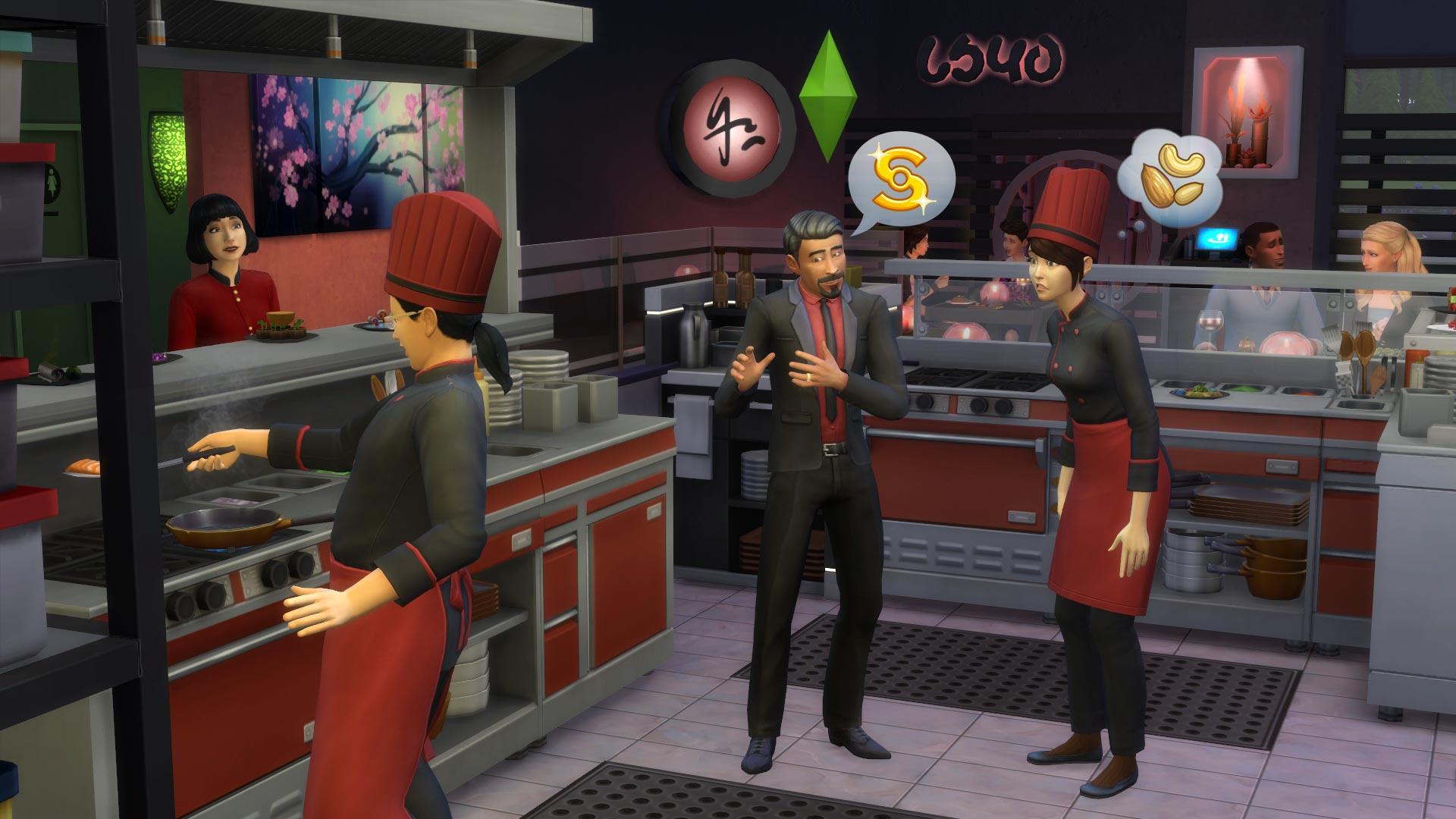 Los Sims 4 Escapada Gourmet Los Sims 4 pantalla Escapada Gourmet