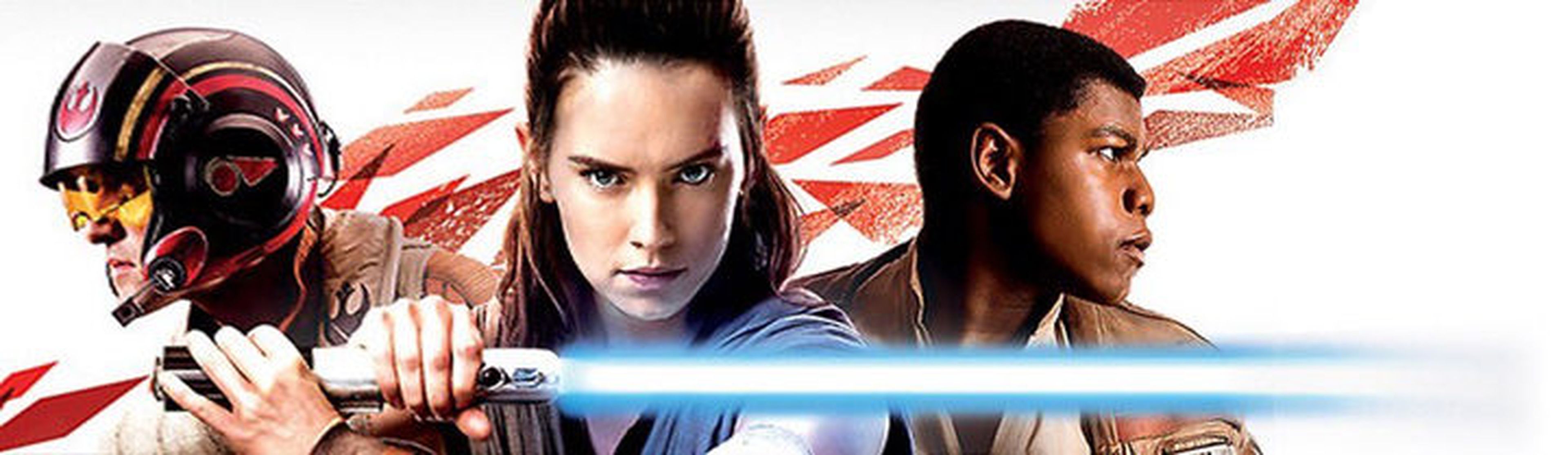 Star Wars: The Last Jedi - Rey, Finn y Poe en el merchandising oficial