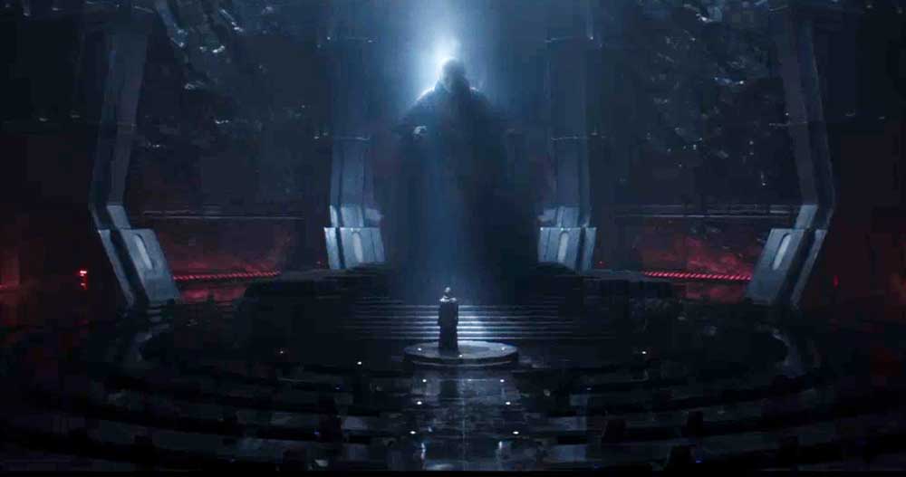 Star Wars - líder supremo Snoke Star Wars - líder supremo Snoke