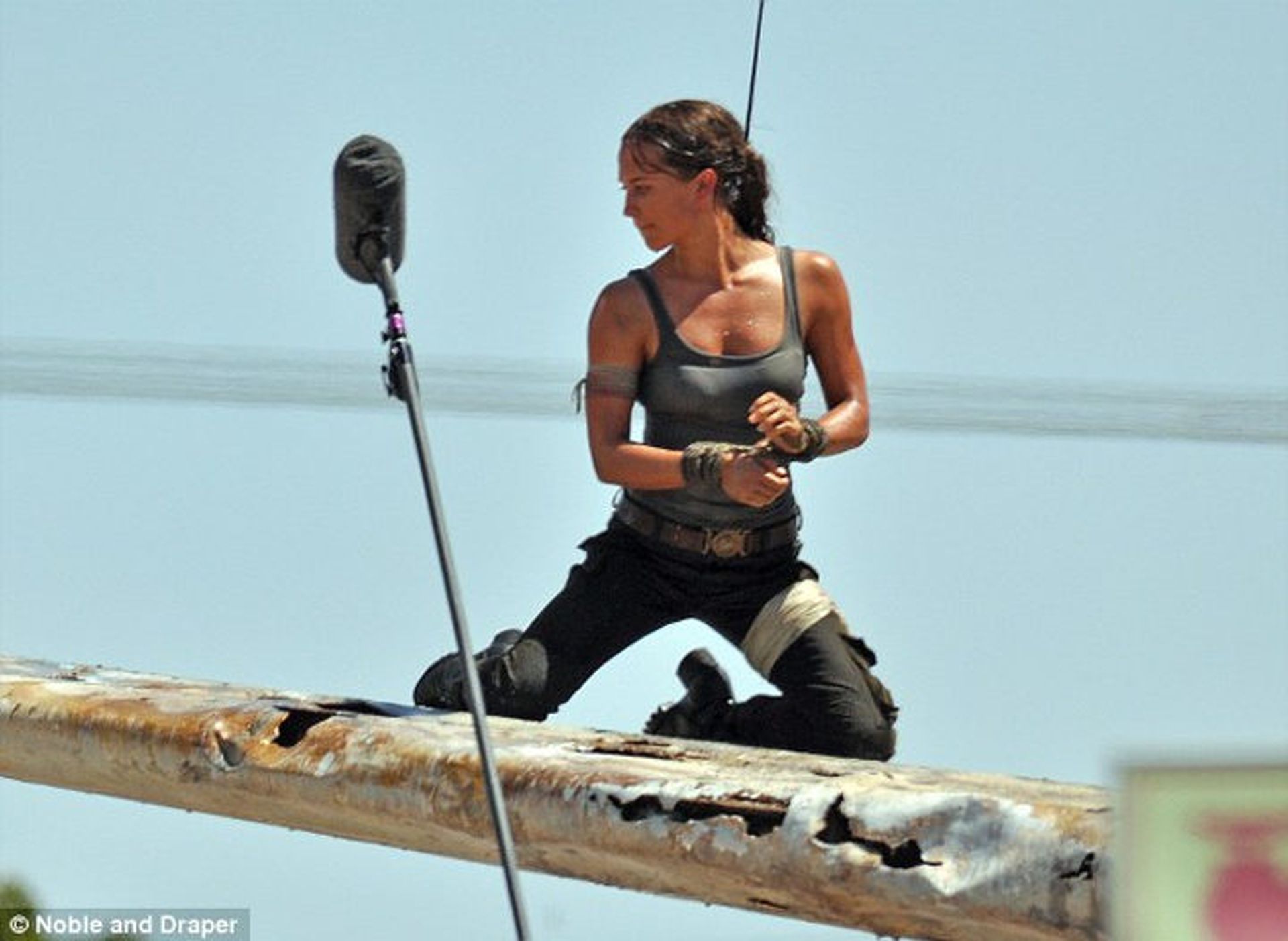 Tomb Raider - Primeras imágenes de Alicia Vikander como Lara Croft