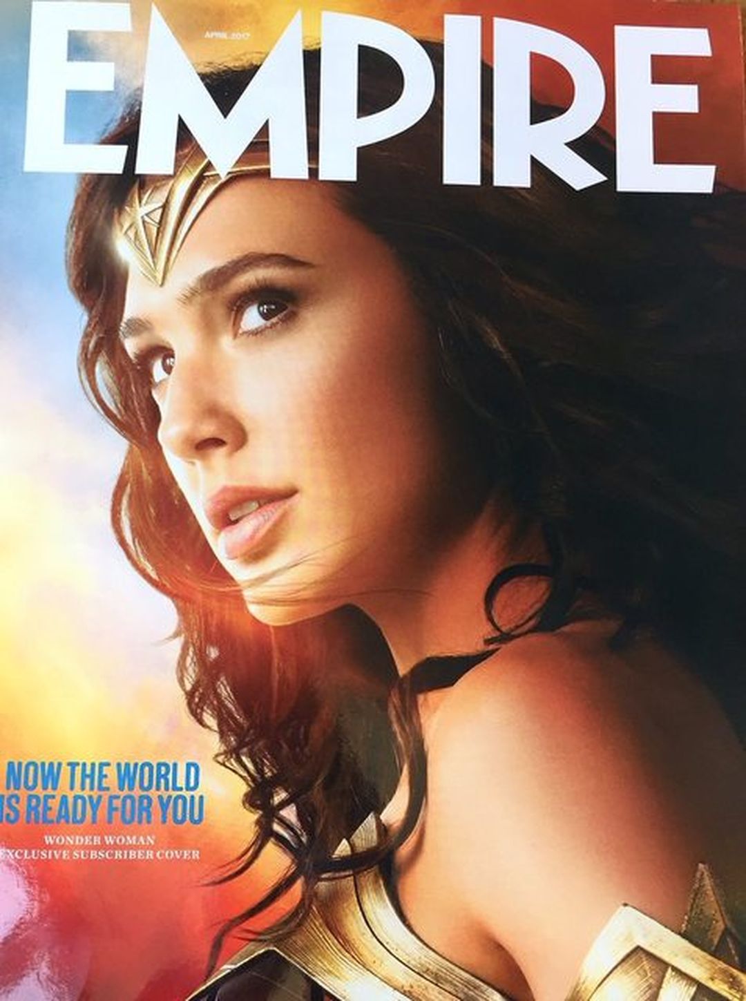 Wonder Woman - Reportaje en la revista Empire
