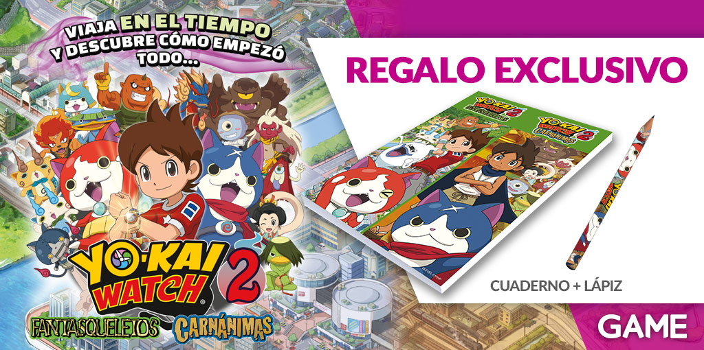 Yo-Kai Watch 2 en GAME Yo-Kai Watch 2 en GAME