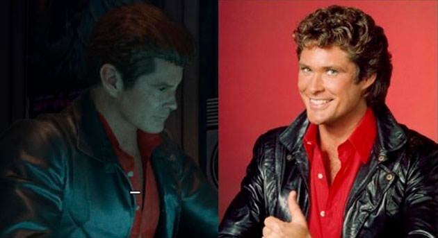 David Hasselhoff - Call of Duty: Infinite Warfare Actores y famosos en los videojuegos