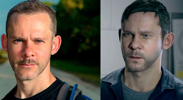 Dominic Monaghan - Quantum Break Actores y famosos en los videojuegos