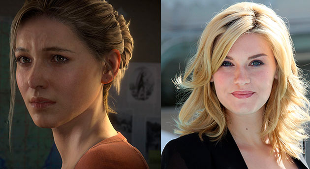 Emily Rose - Uncharted (Saga) Actores y famosos en los videojuegos