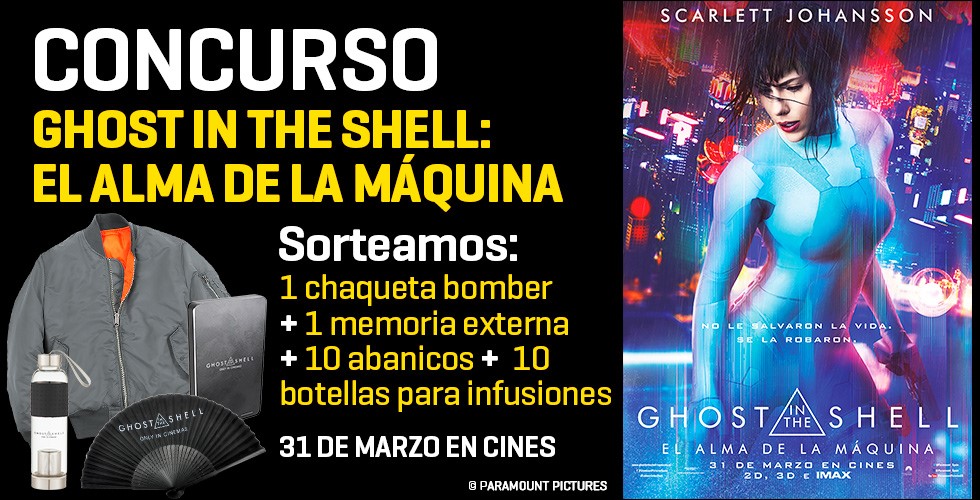 Concurso Ghost in the Shell Concurso Ghost in the Shell