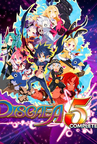Disgaea 5 Complete - Carátula