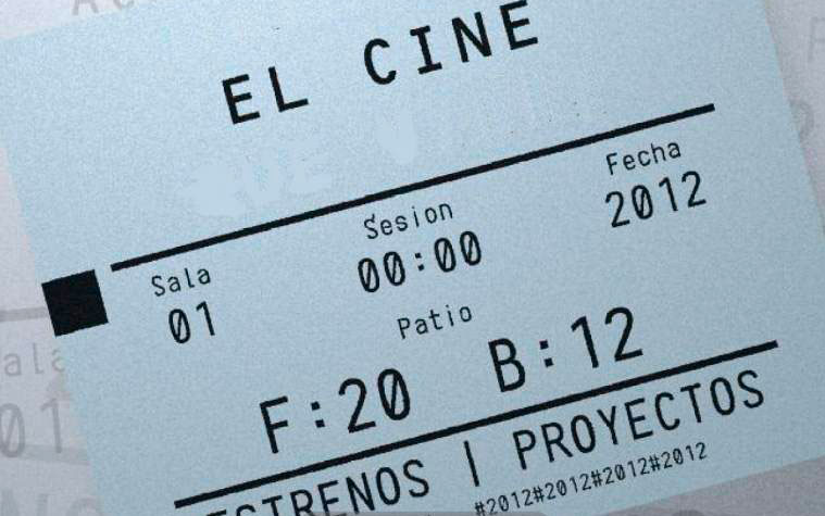entrada de cine entrada de cine