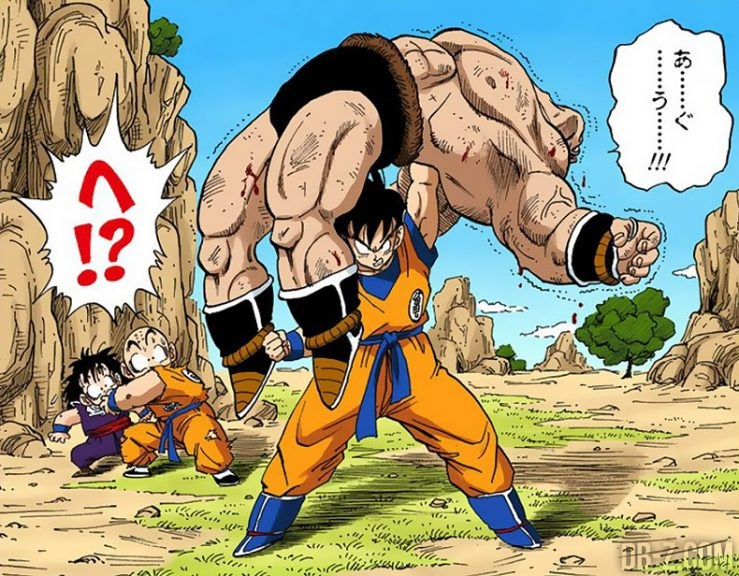 Goku Nappa Goku Nappa