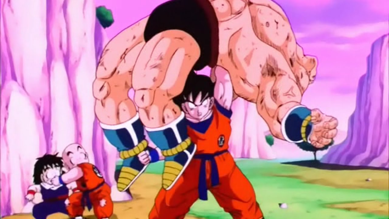 Goku Nappa Goku Nappa
