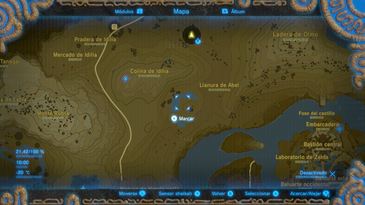 Guía The Legend of Zelda Breath of the Wild - Localización de todos los recuerdos Zelda Breath of the Wild recuerdos