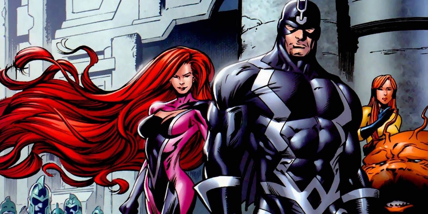 Los Inhumanos Inhumans, Rayo Negro, Medusa