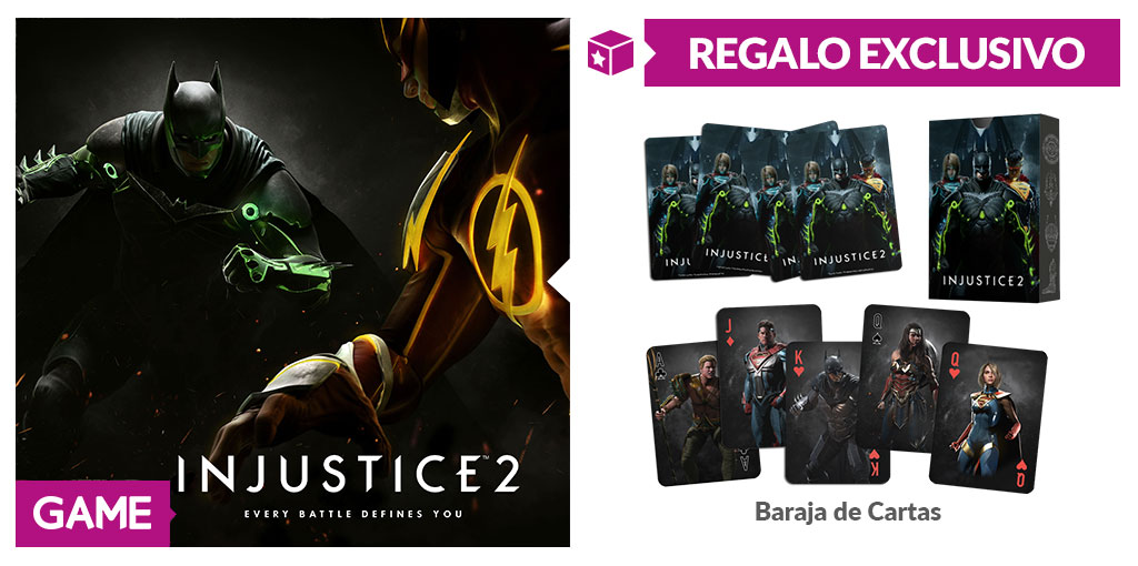 Injustice 2 - Regalo de reserva en GAME Injustice 2 - Regalo de reserva en GAME