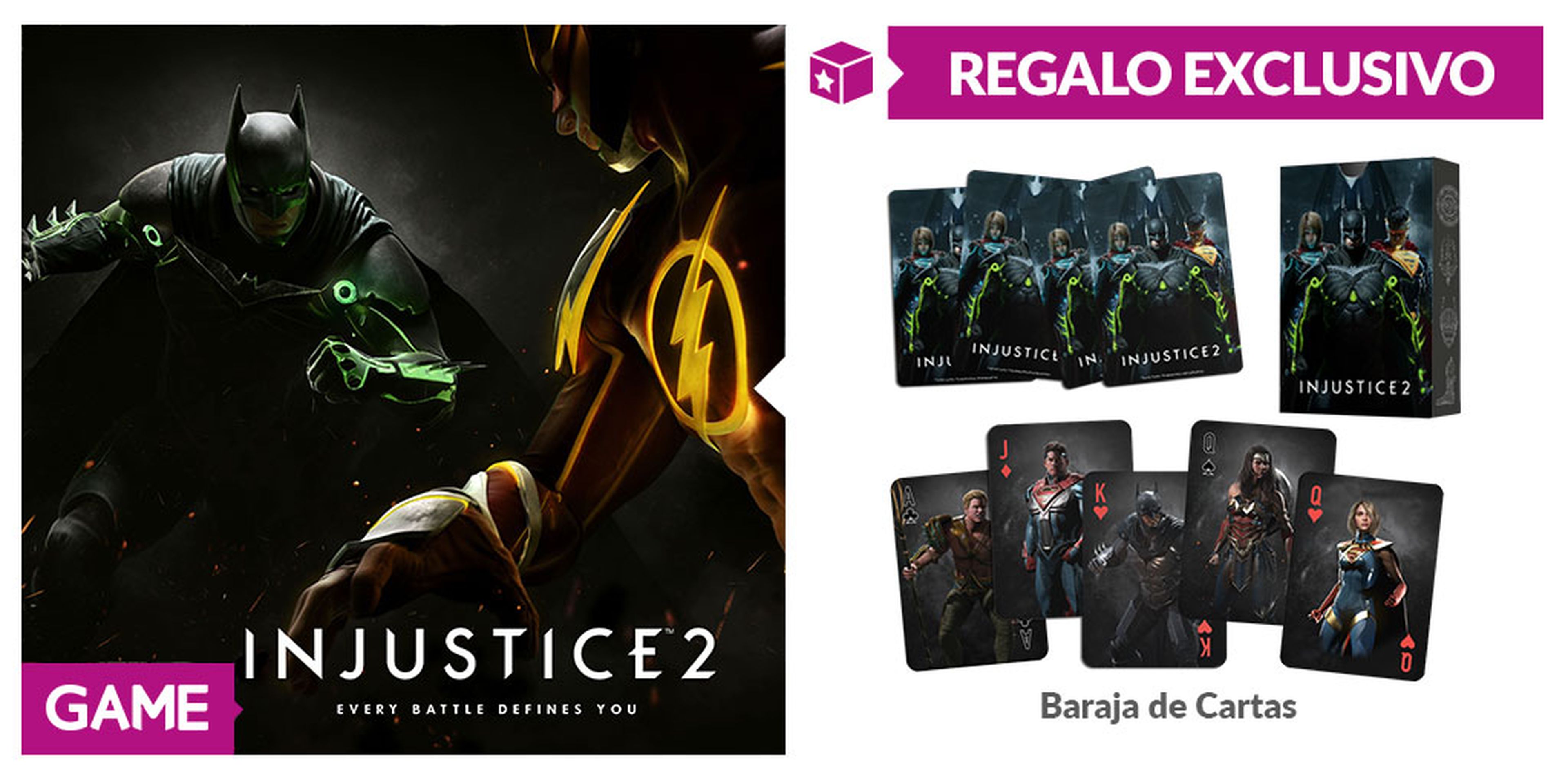 Injustice 2 - Regalo de reserva en GAME