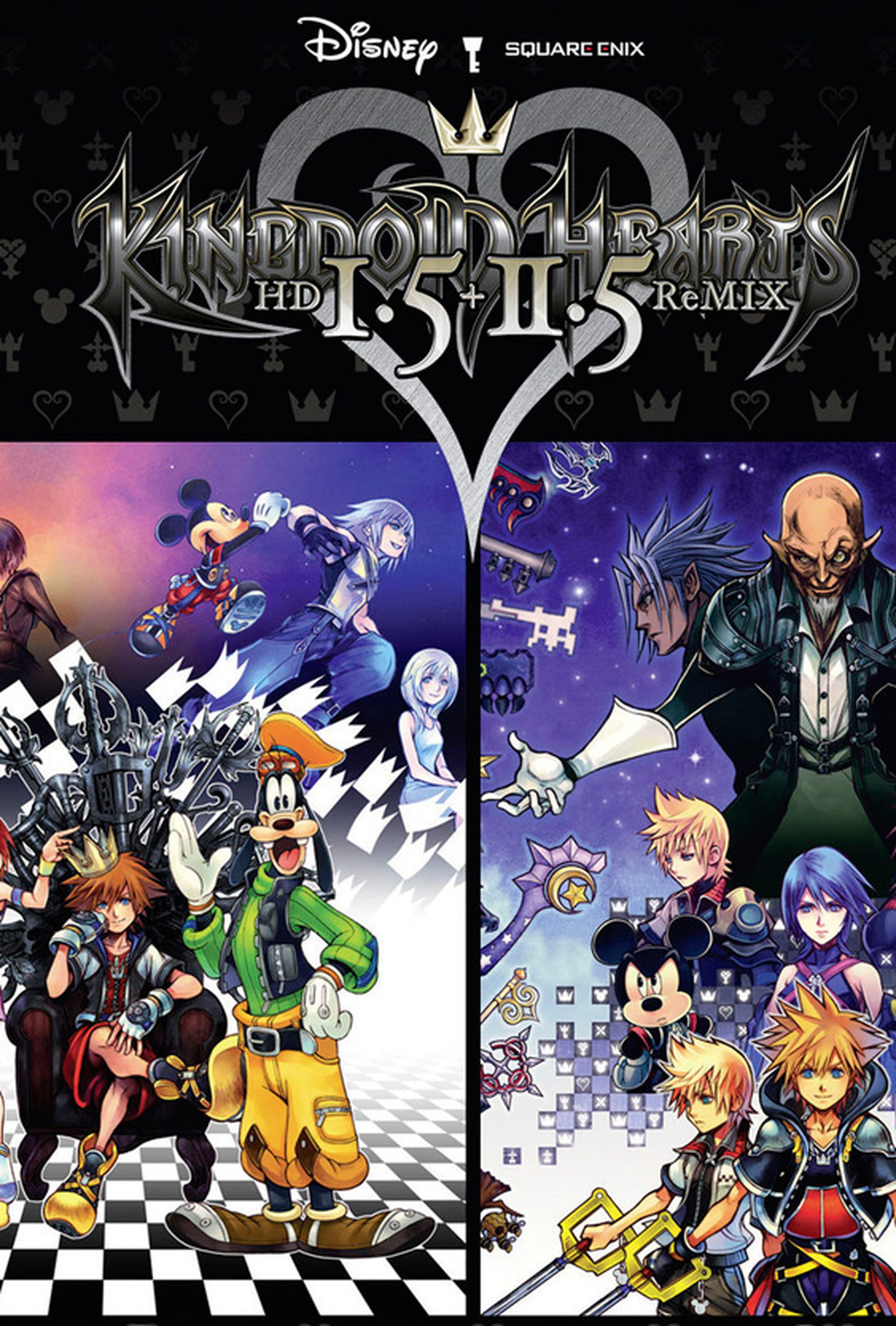 Kingdom Hearts HD 1.5 + 2.5 Remix - Carátula