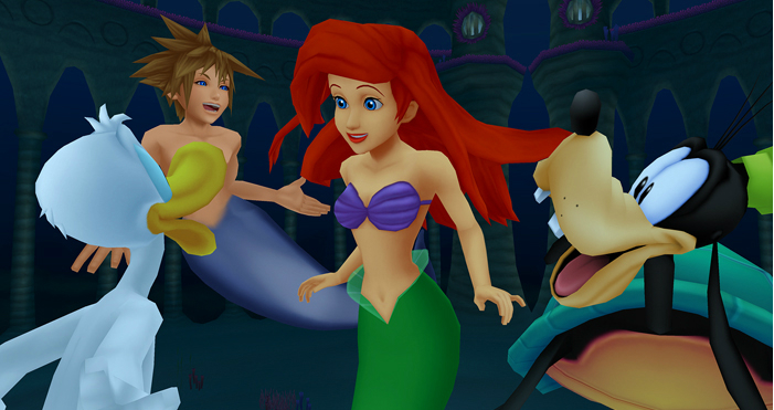 Kingdom Hearts La Sirenita
