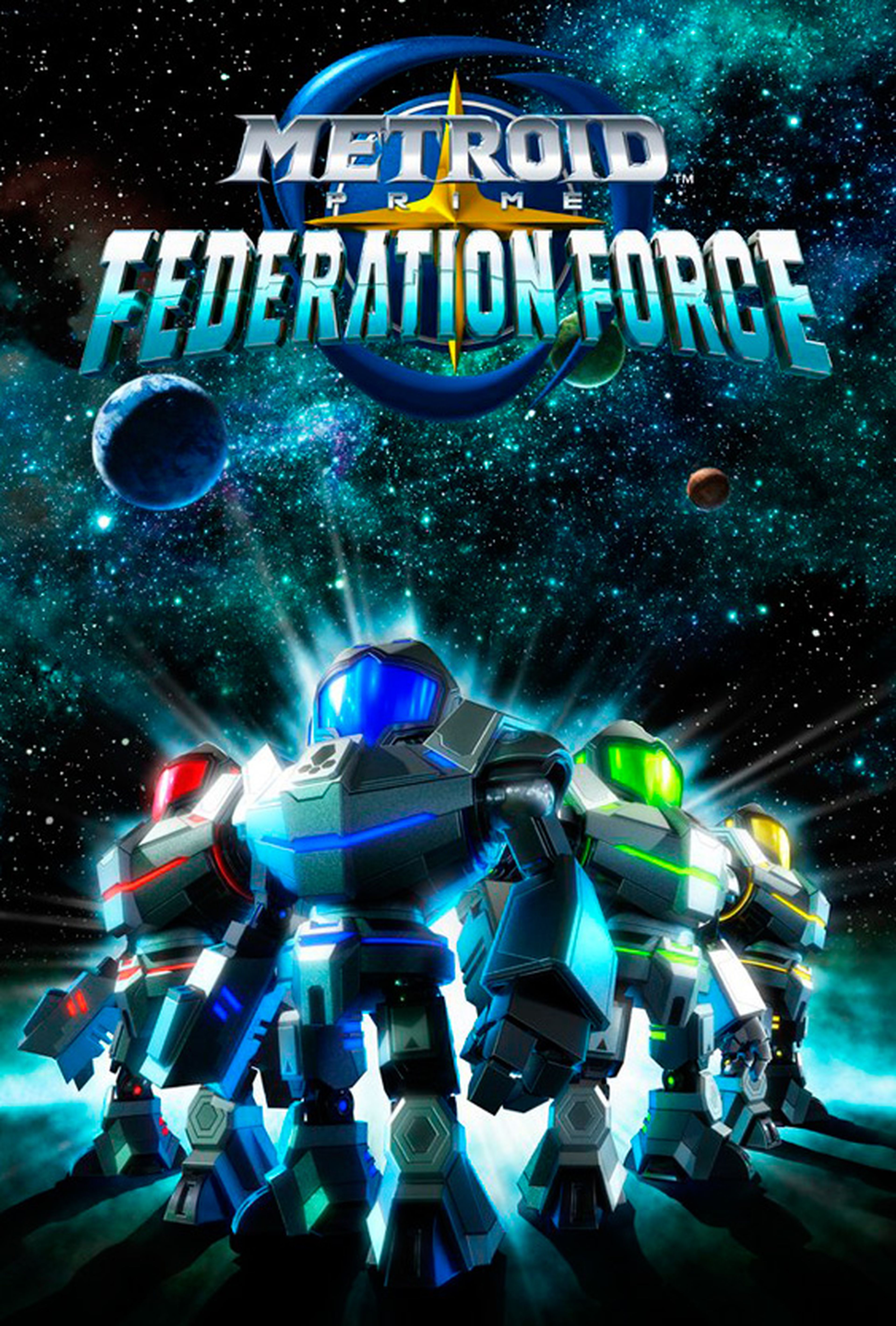Metroid Prime: Federation Force - Carátula