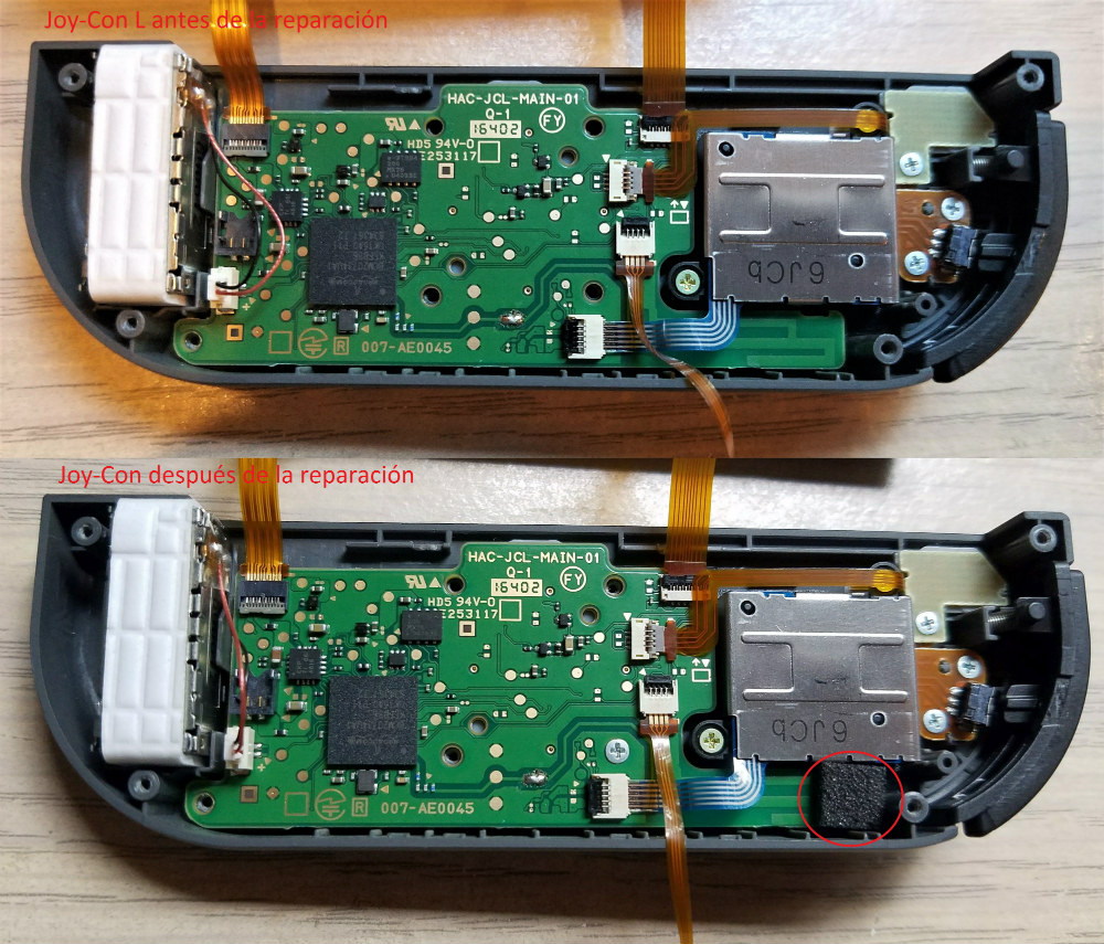 Nintendo Switch Joy-Con L reparado Nintendo Switch Joy-Con L reparado