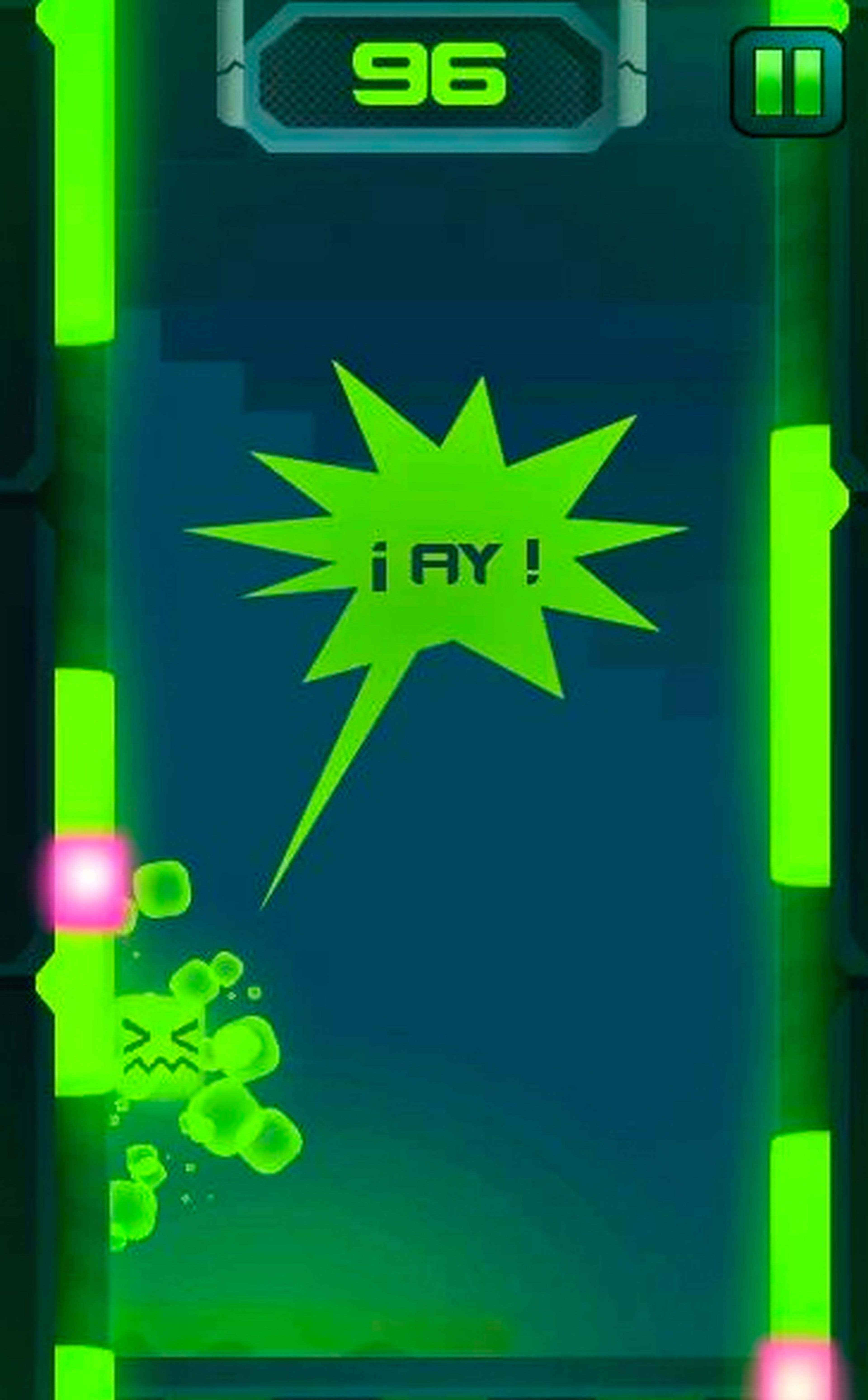 Nuclear Jelly es un juego arcade de reflejos desarrollado por My Dear Viking.