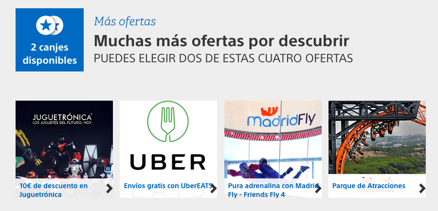 Ofertas Rewards Secundarias (marzo 2017) Ofertas Rewards Secundarias (marzo 2017)