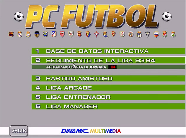 PC Fútbol 2.0 PC Fútbol