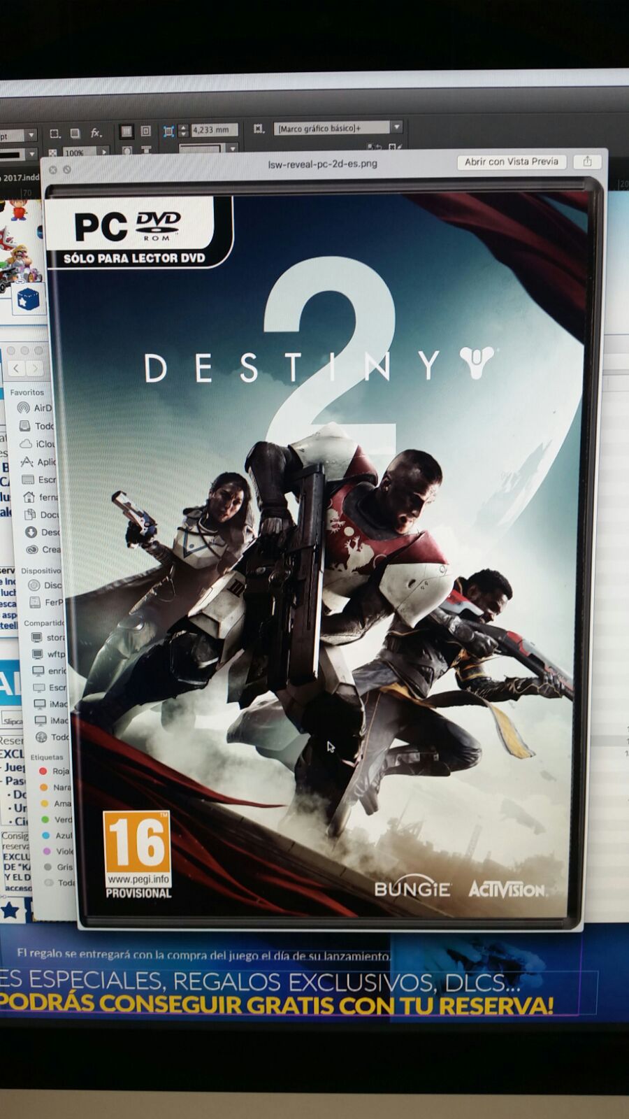 Portada de Destiny 2 para PC Portada de Destiny 2 para PC