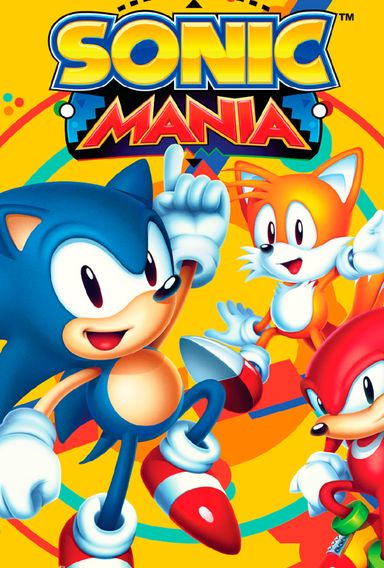Sonic Mania - Carátula