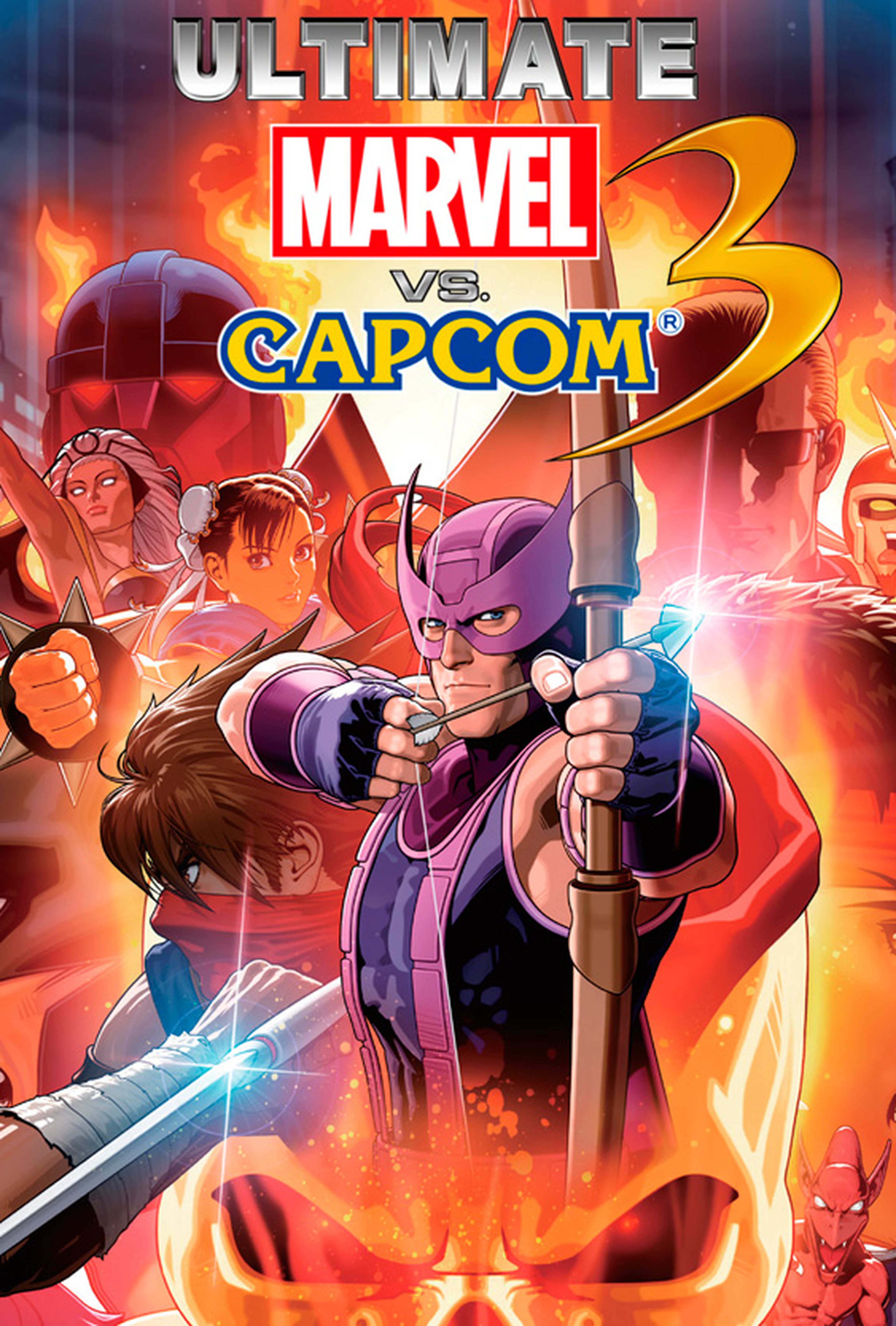 Ultimate Marvel vs. Capcom 3 - Carátula