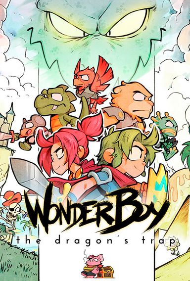 Wonder Boy: The Dragon's Trap - Carátula