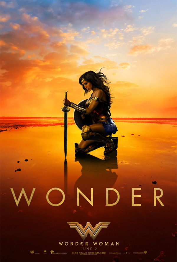 Wonder Woman póster Gal Gadot, DC, DIana