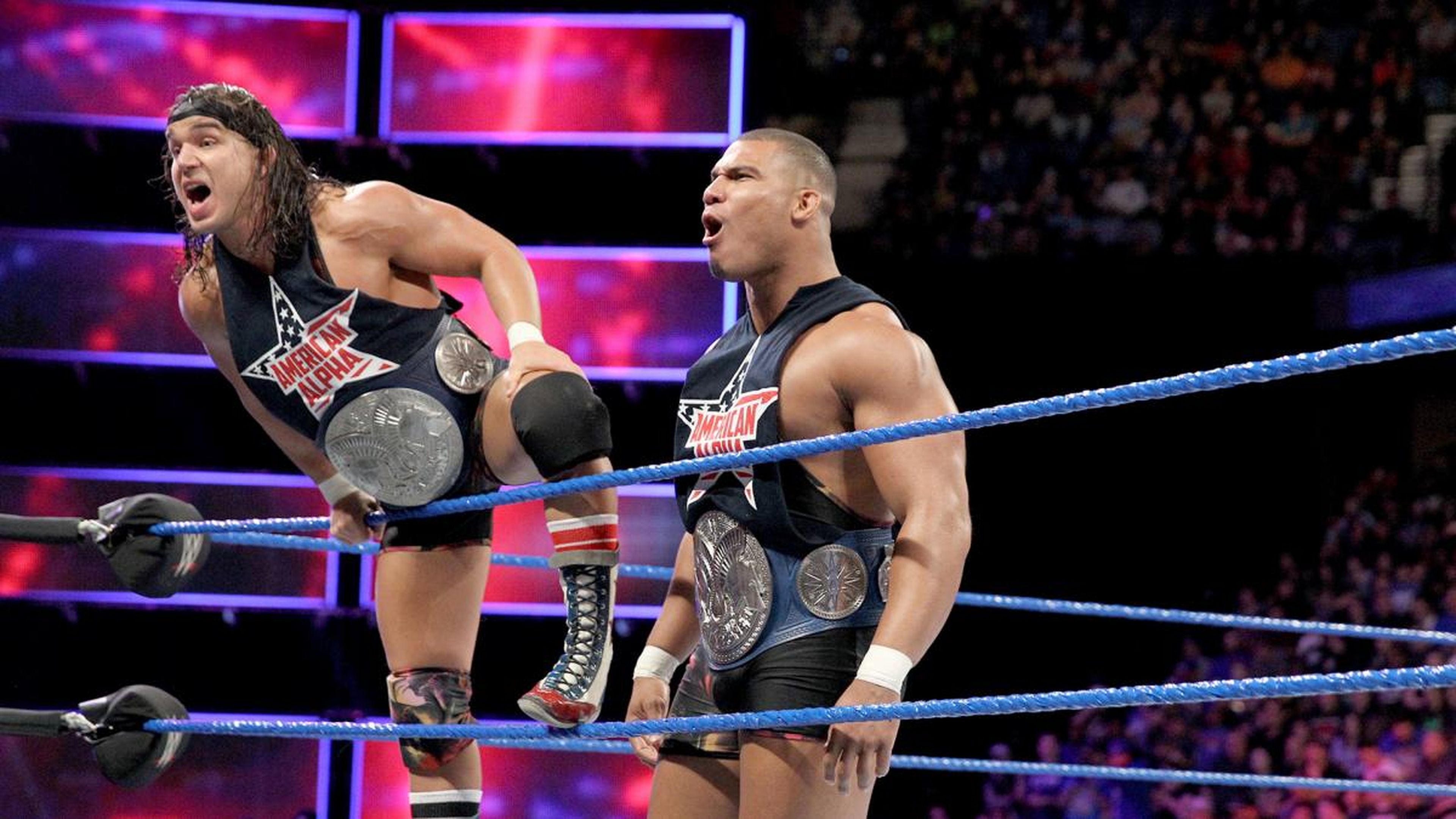 WWE - American Alpha vs Los Usos