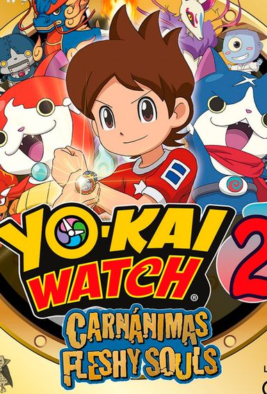 Yo-Kai Watch 2: Carnánimas (Carátula)