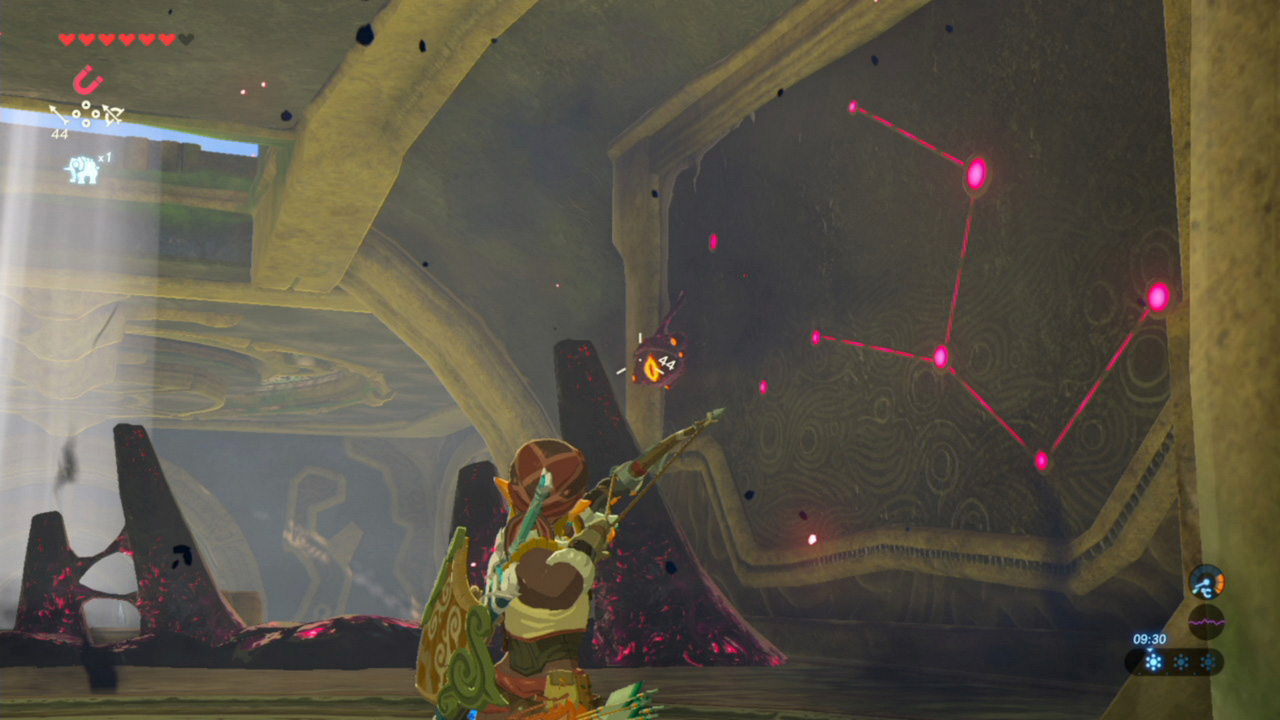 Guía Zelda Breath of The Wild Bestia divina Vah Medoh (mazmorra Orni