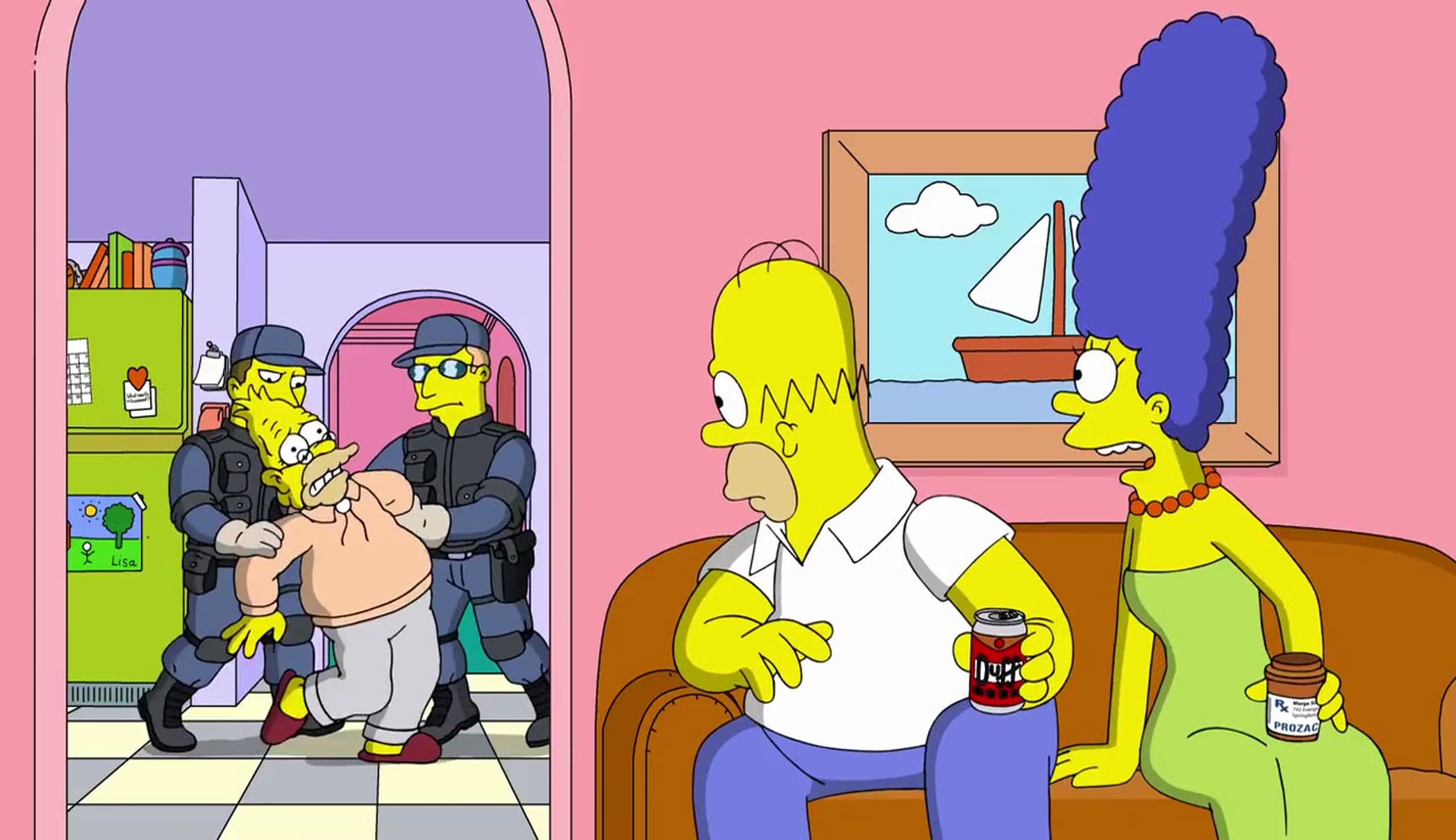 Los 100 primeros días de Trump según Los Simpson