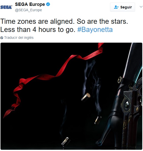 Anuncio Bayonetta Anuncio Bayonetta