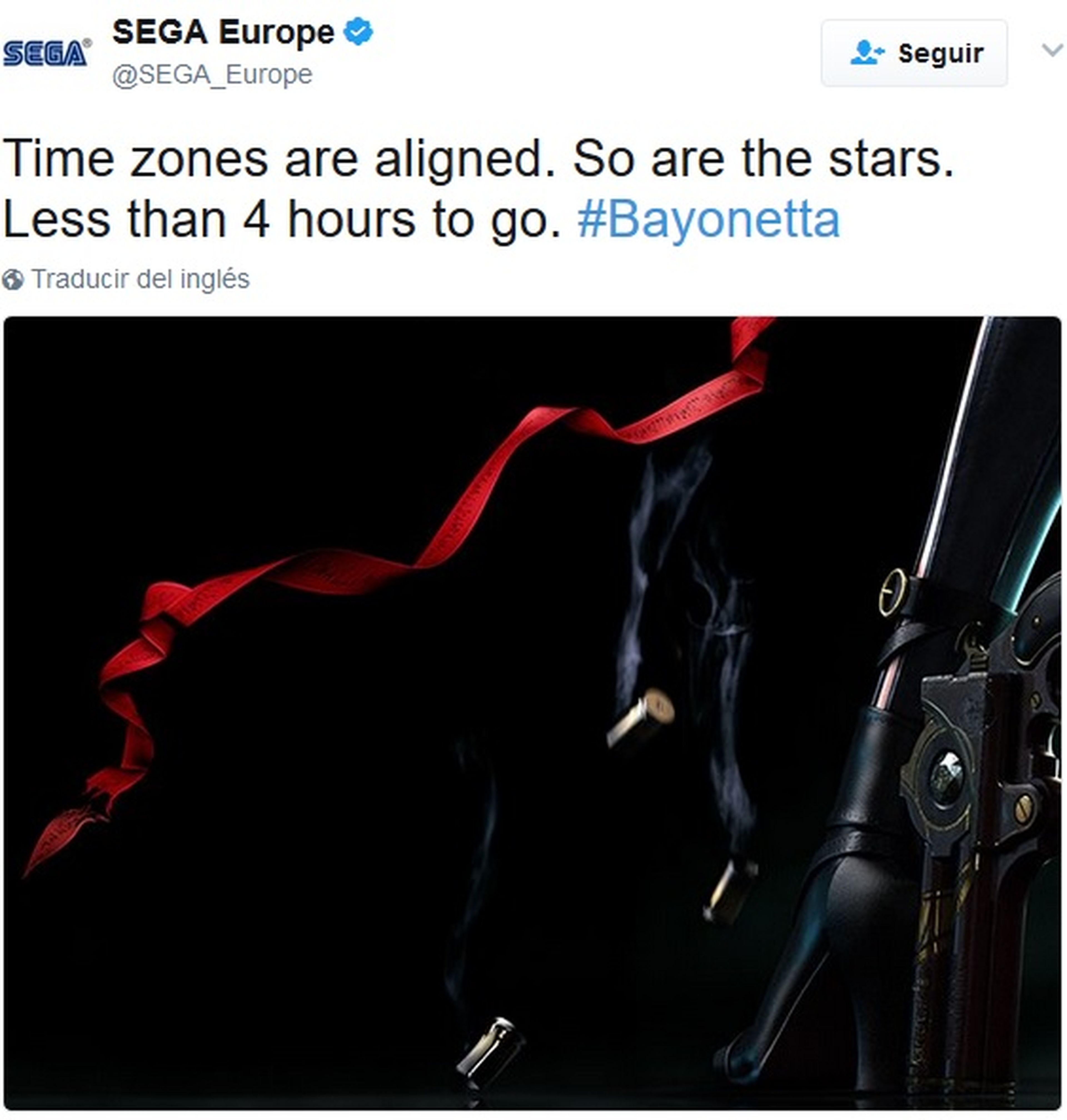 Anuncio Bayonetta