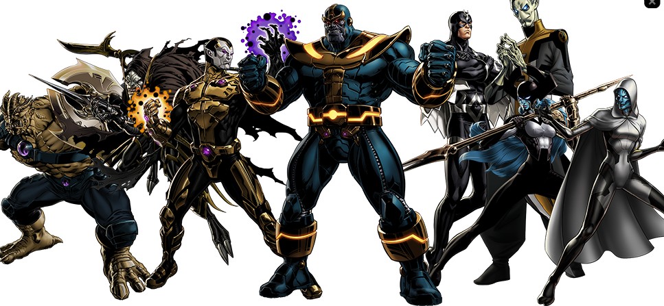 Black Order Orden Negra, Marvel, Thanos