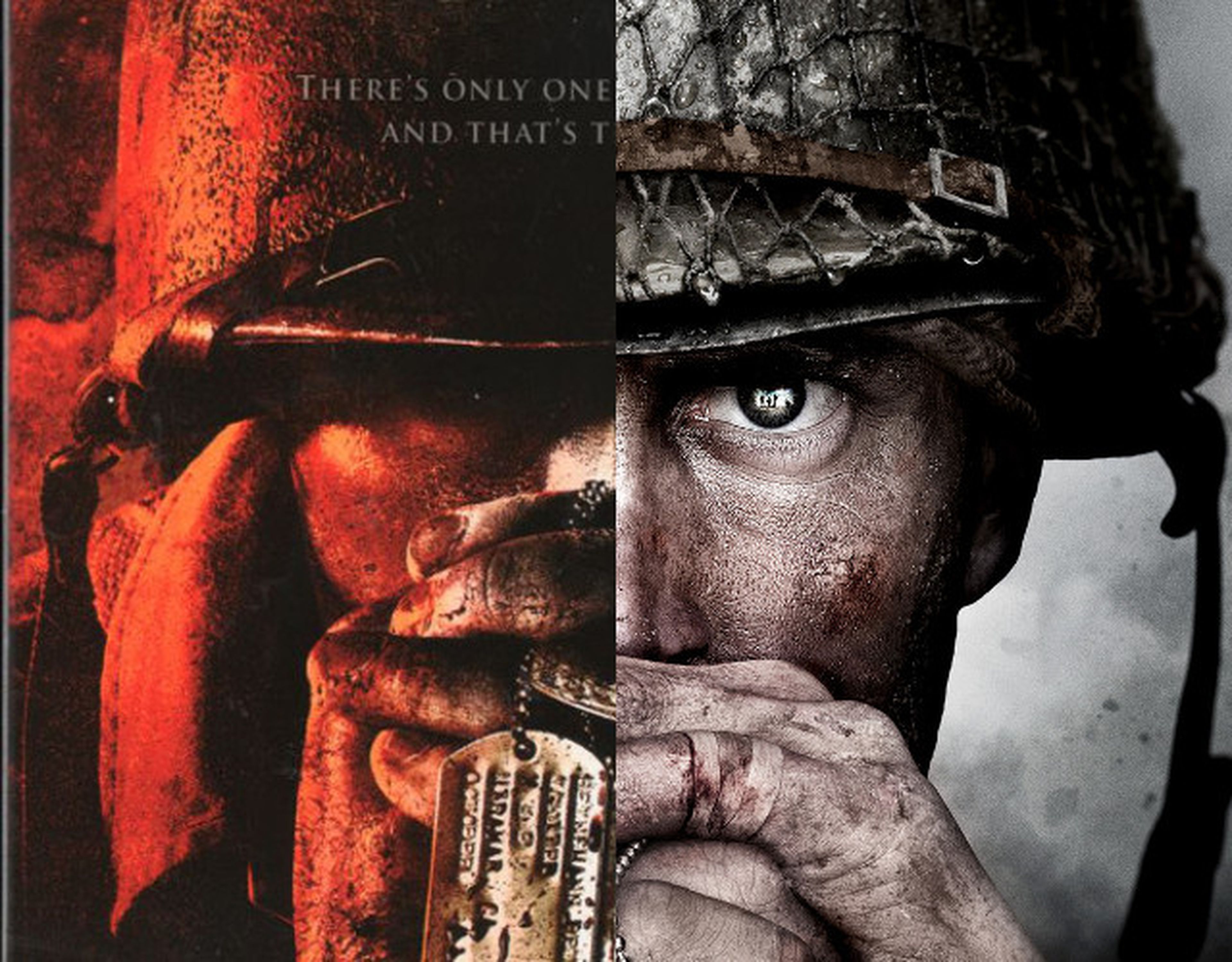 Call of Duty WWII - Comparación de la portada con Brothers in Arms