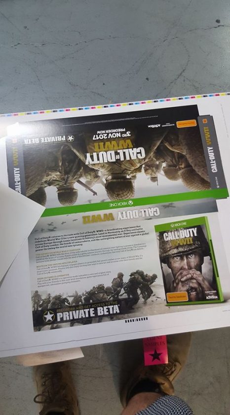 Call of Duty WWII datos filtrados Call of Duty WWII datos filtrados
